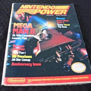 Nintendo Power Magazine Vol 7 Issue July August 1989 Mega Man II ALL INSERTS!